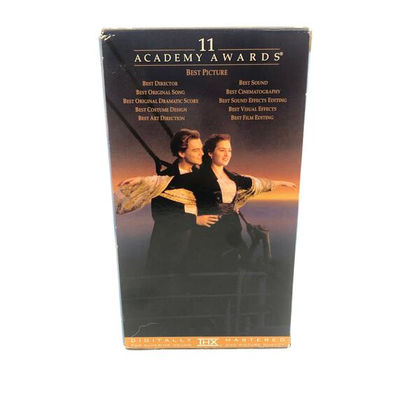 1997/1998 VINTAGE Titanic Movie VHS Cassette Box Set Leonardo DiCaprio - Picture 9 of 11